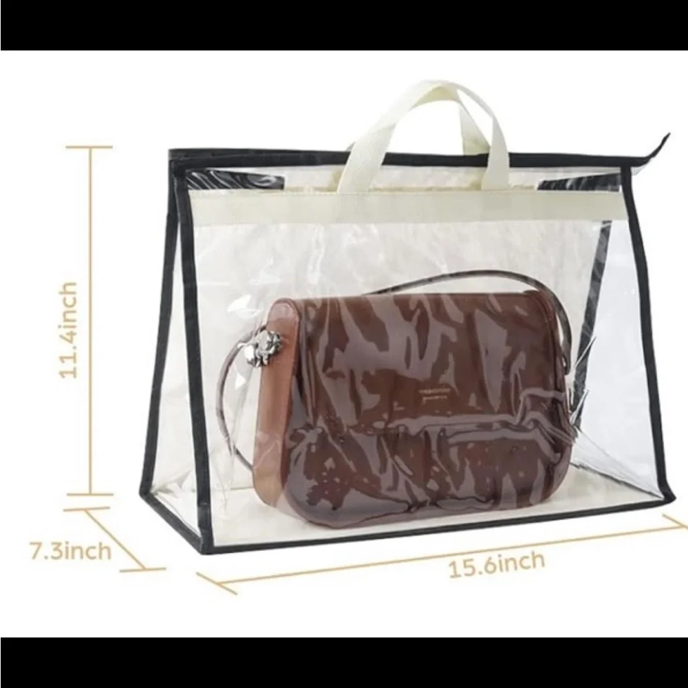 ❤️Size Medium Clear Storage Dust Bag! (1)BUY NOW